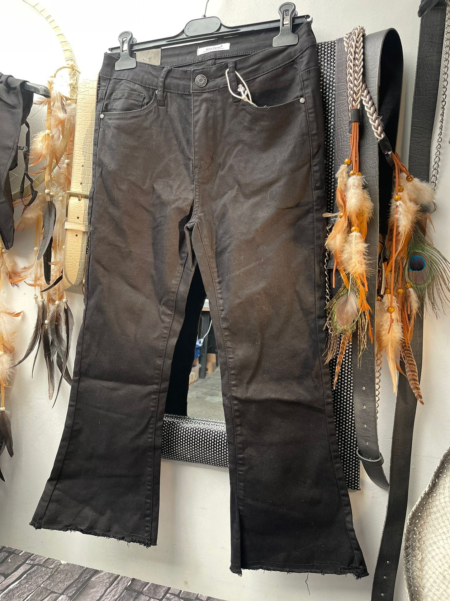 JEANS ÉVASÉ CROP - L'autre mode