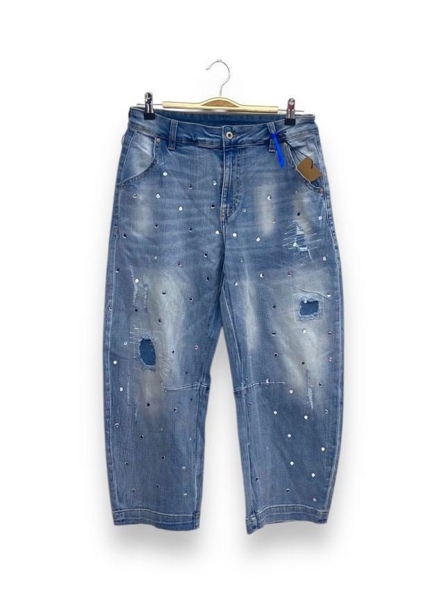 jeans mirroir - L'autre mode