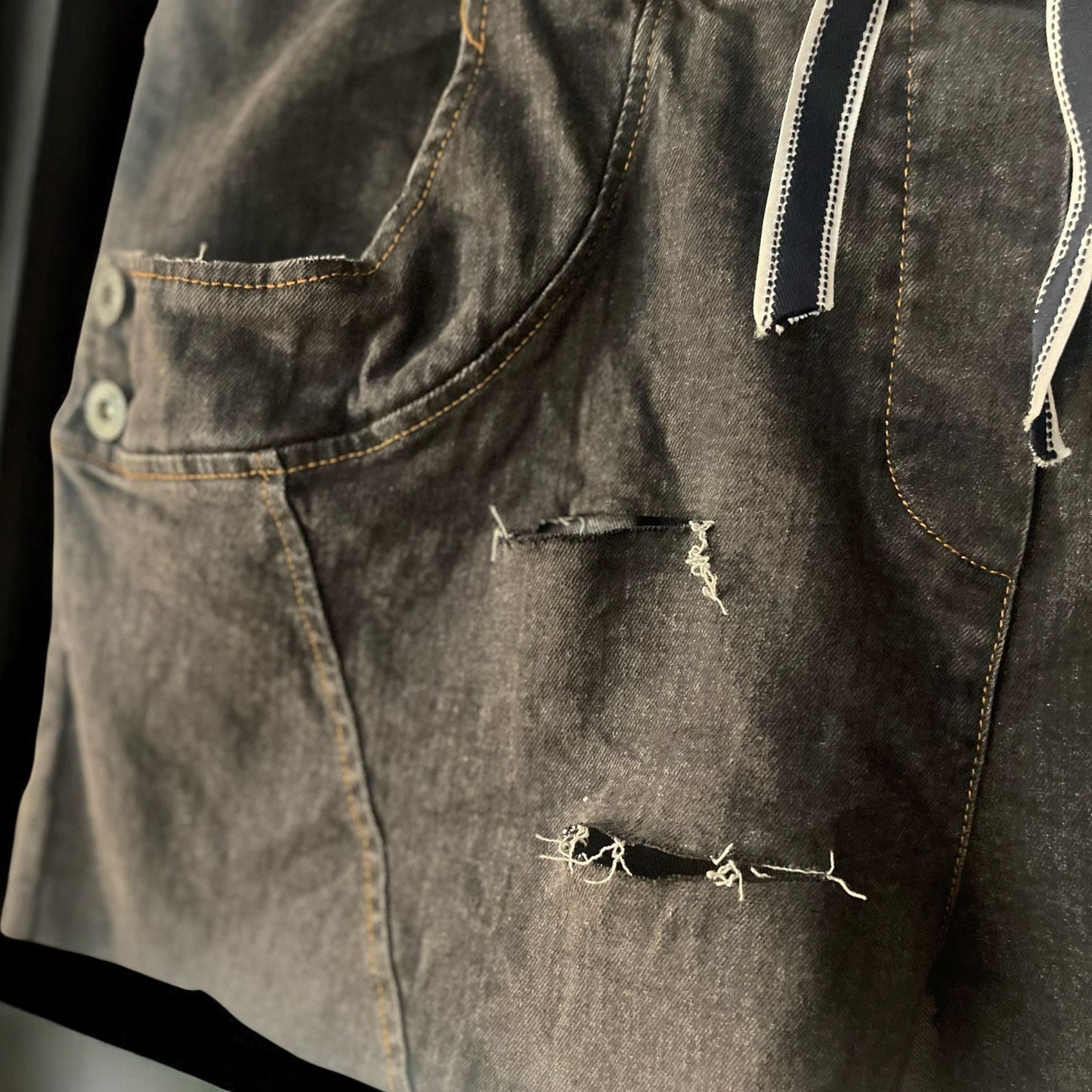 jupe jeans brutus - L'autre mode