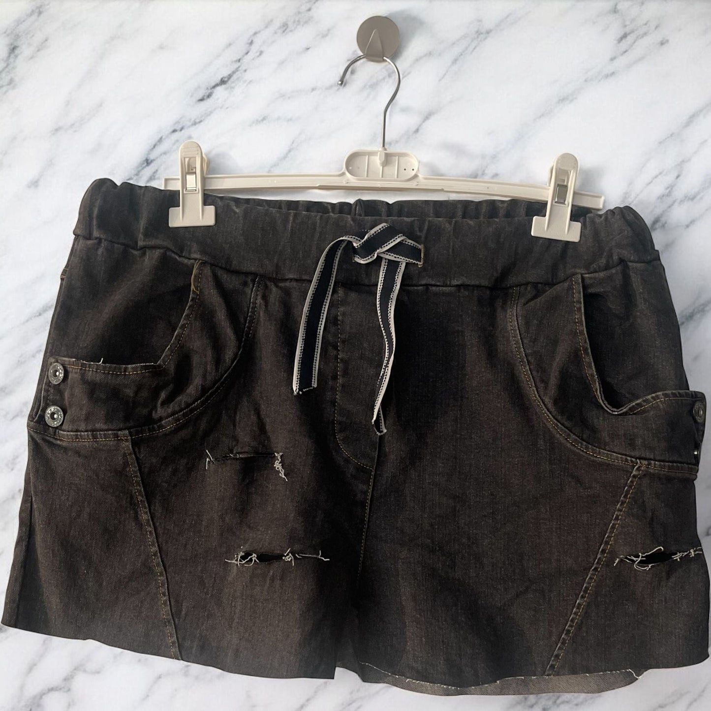 jupe jeans brutus - L'autre mode