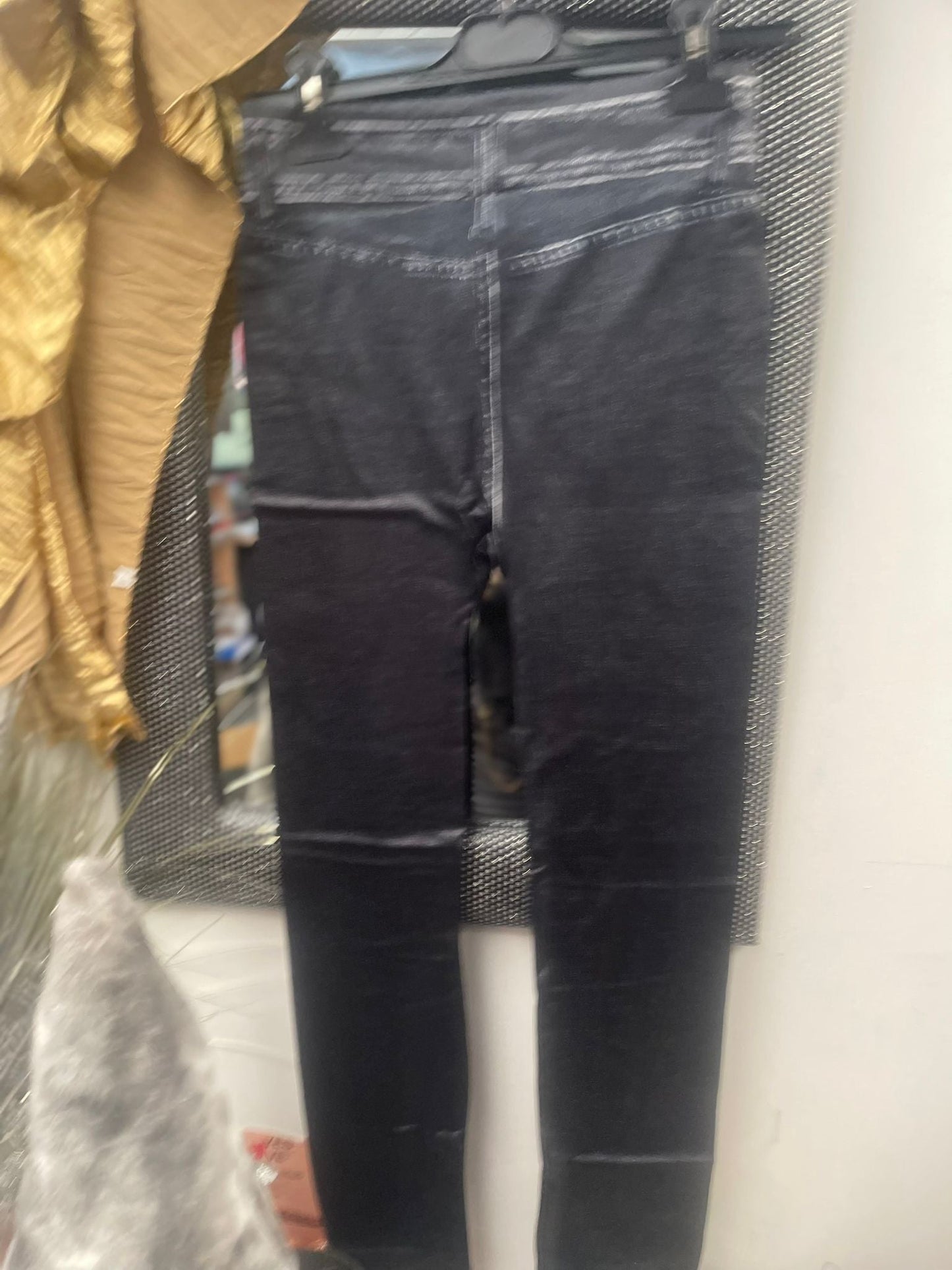 LEGGING IMITATION JEANS - L'autre mode