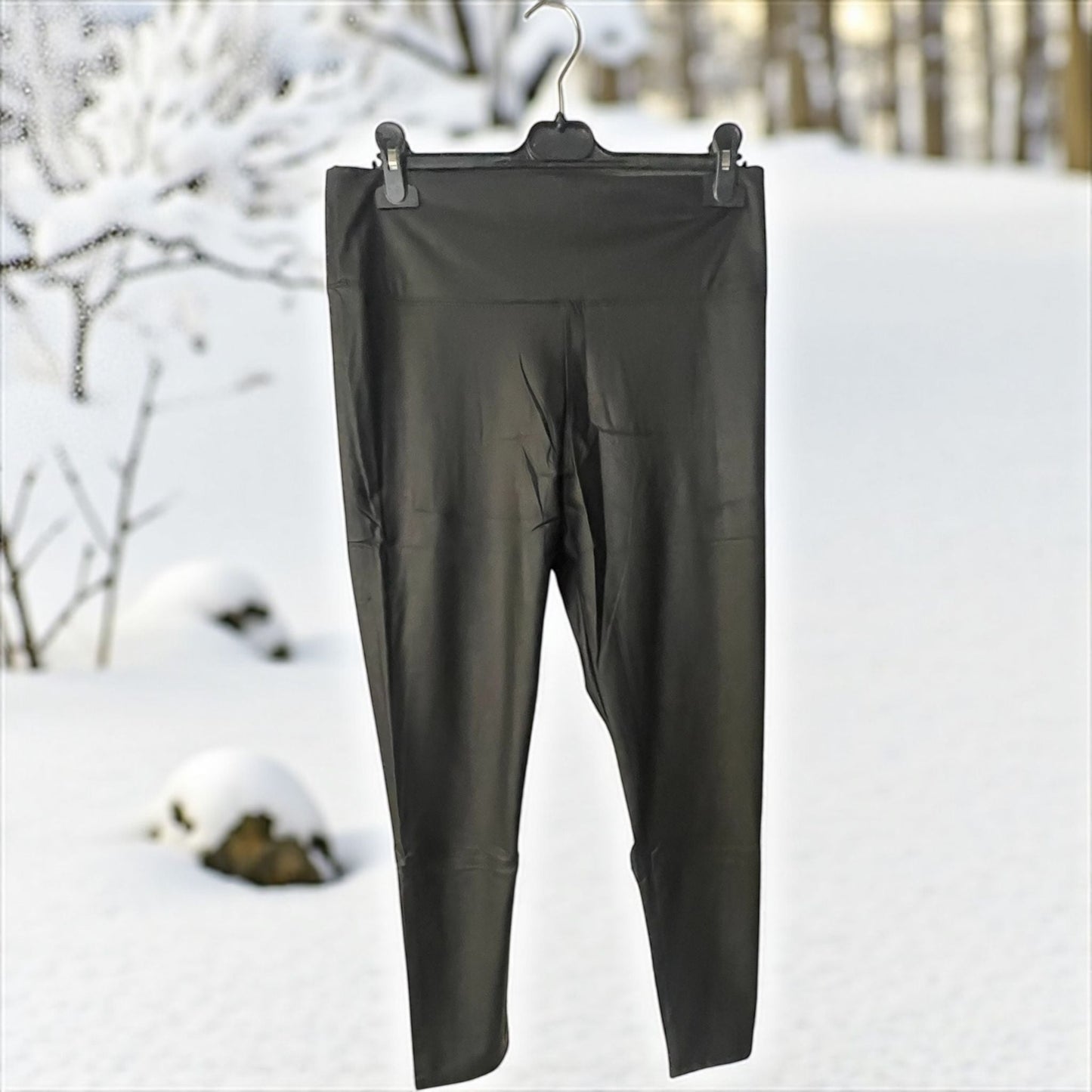 legging winter effet simili grand taille - L'autre mode