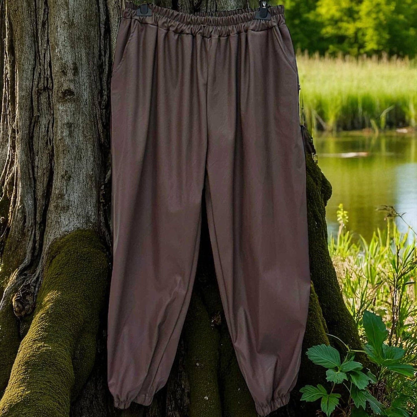 pantajogg de luxe simili over - L'autre mode