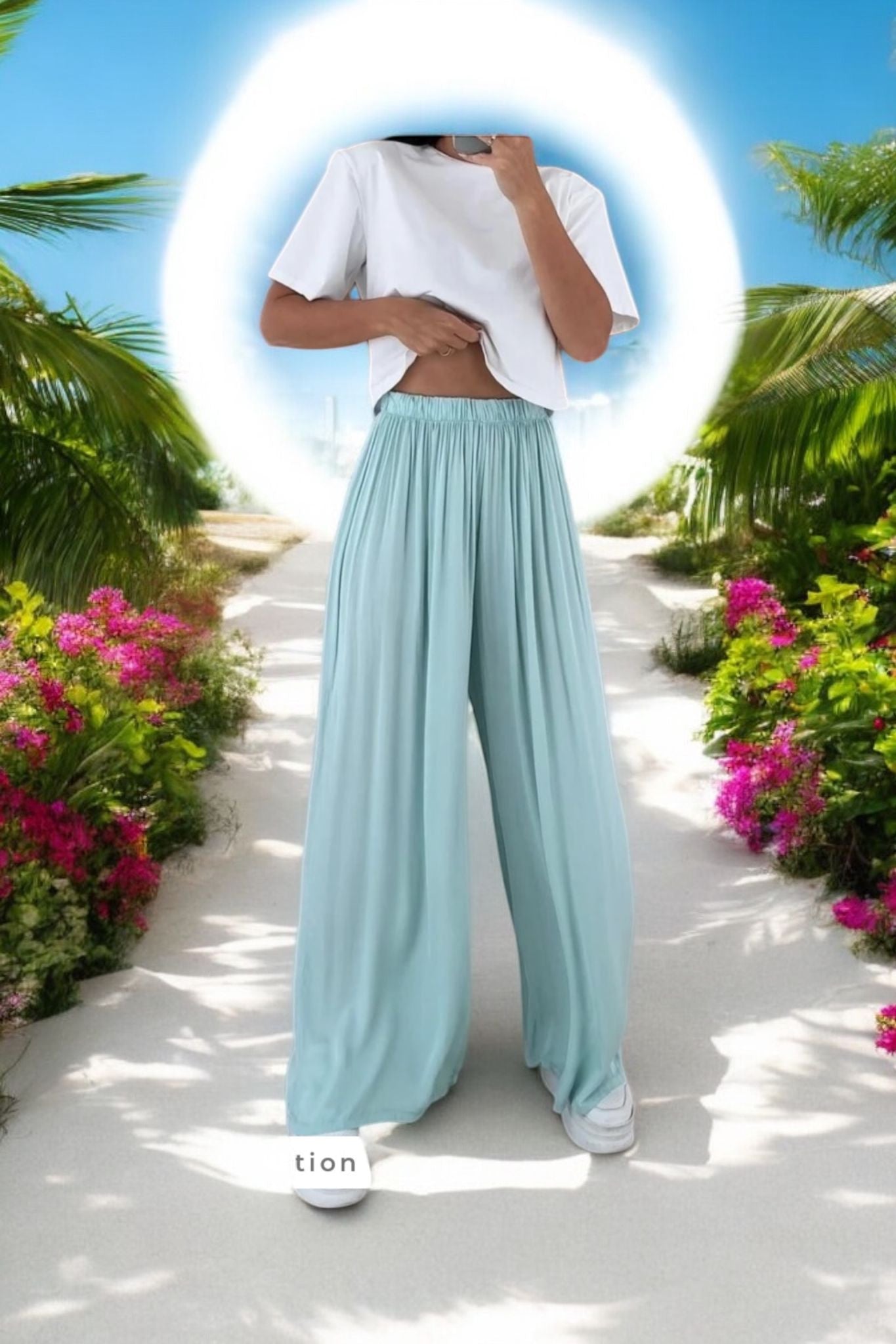 pantalon fluide viscose - L'autre mode