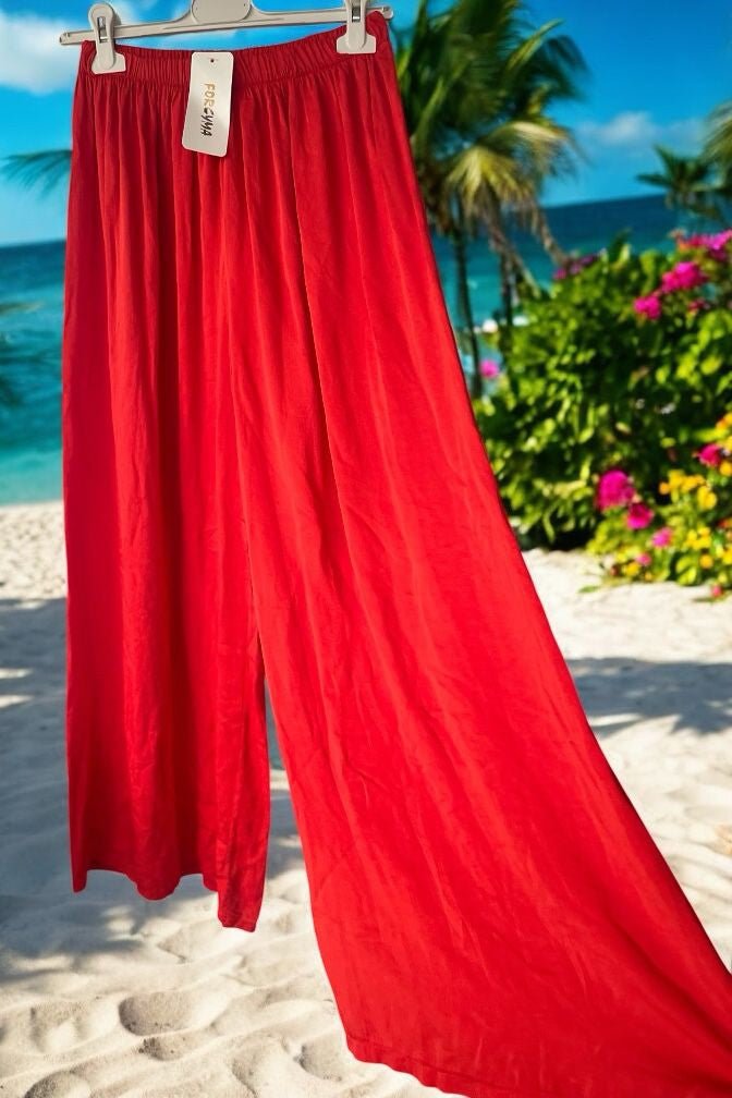 pantalon fluide viscose - L'autre mode