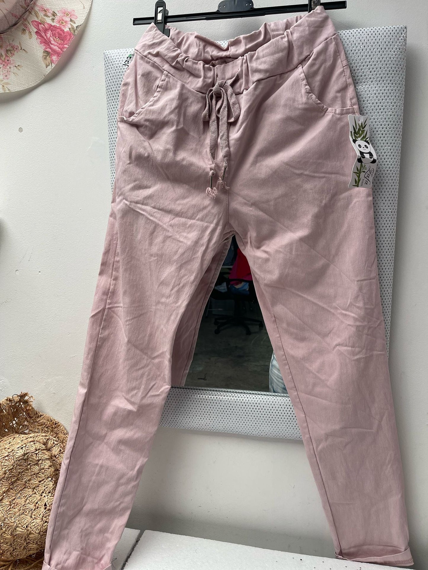 PANTALON JOG FROISSÉ - L'autre mode