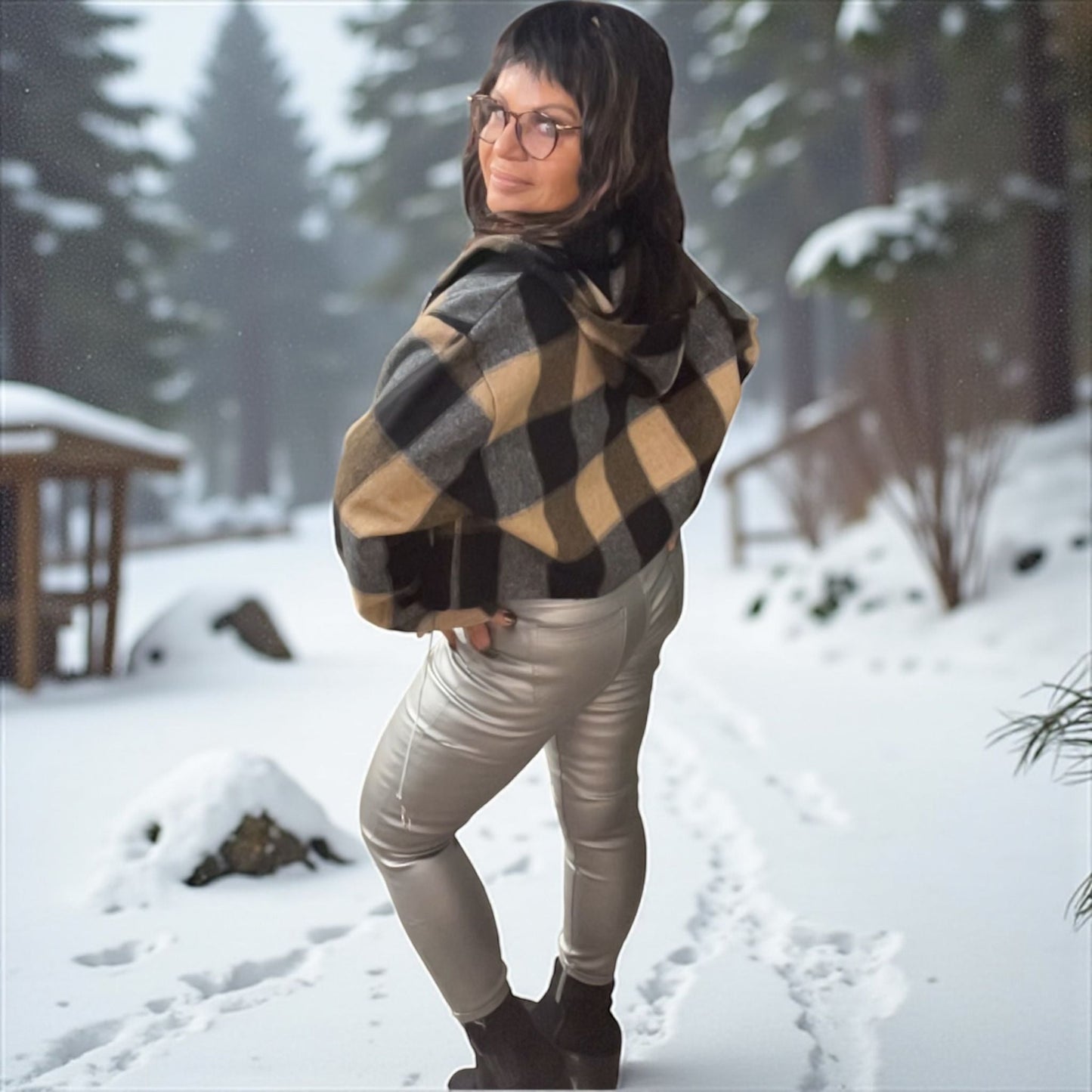 pantalon simili enduit ultra - L'autre mode