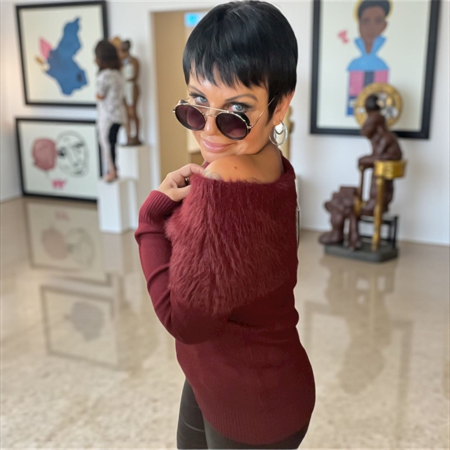 pull doux bardot - L'autre mode