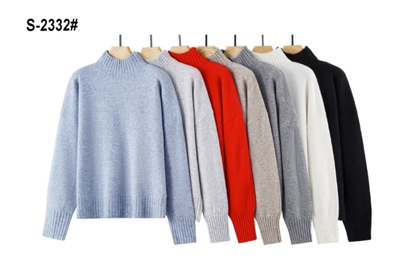 pull maille col montant - L'autre mode