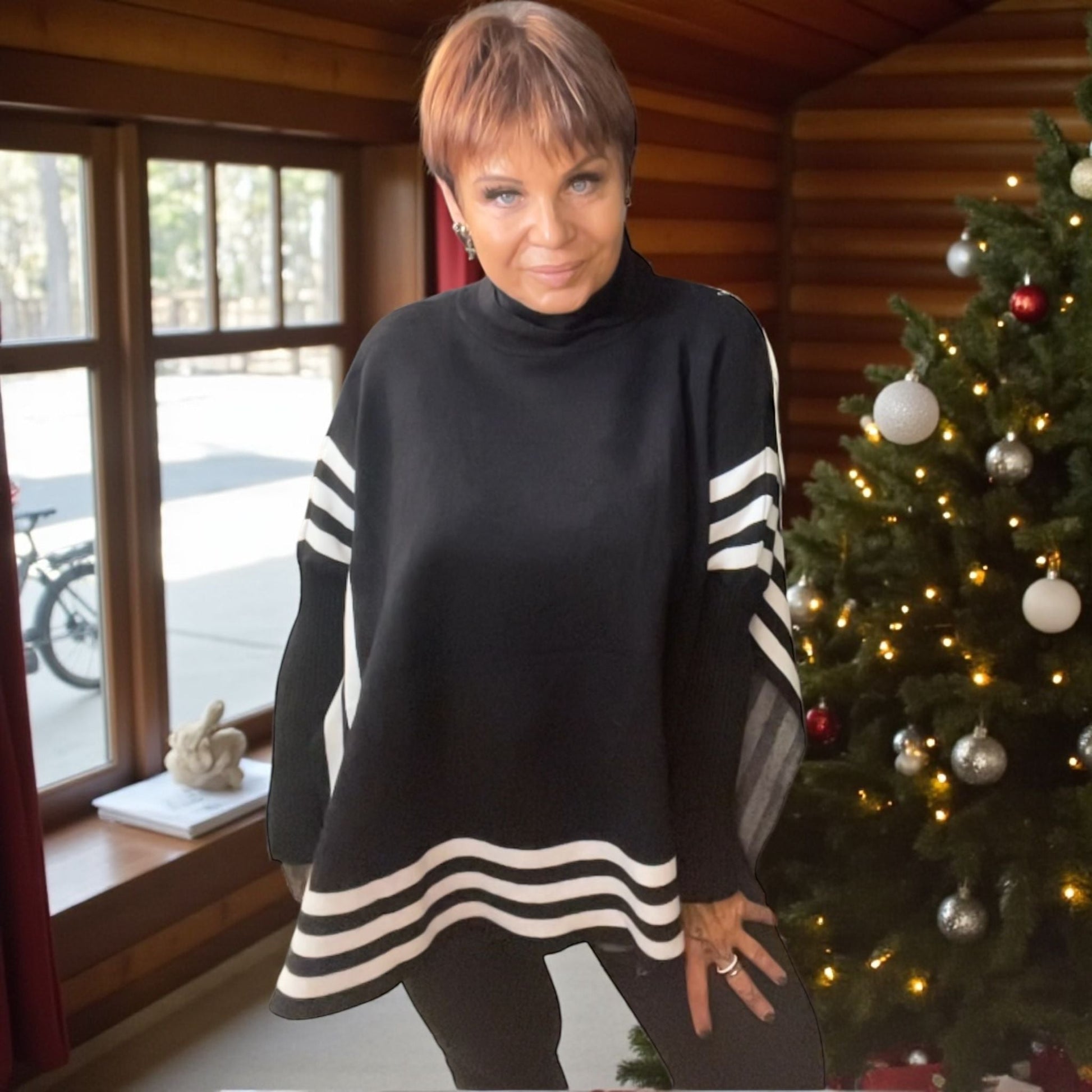 pull poncho - L'autre mode