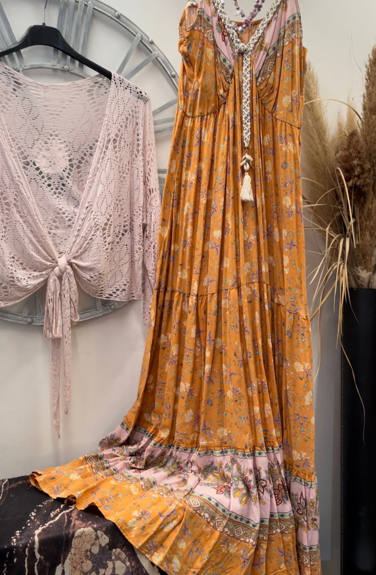 ROBE BOHÈME SOLEIL COUCHANT - L'autre mode