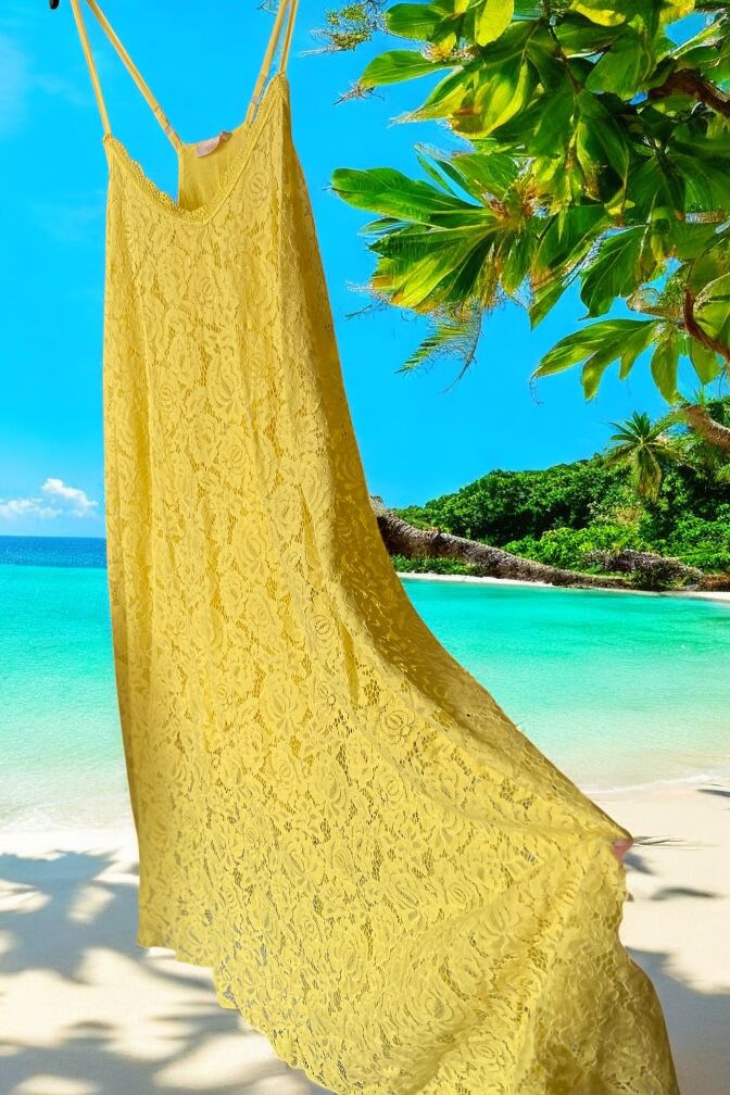 robe dentelle de plage - L'autre mode