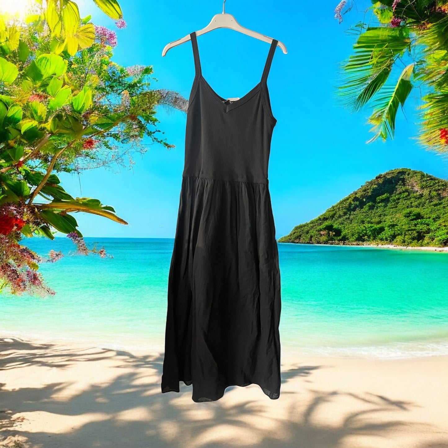 ROBE FLUIDE GAZ DE COTON - L'autre mode