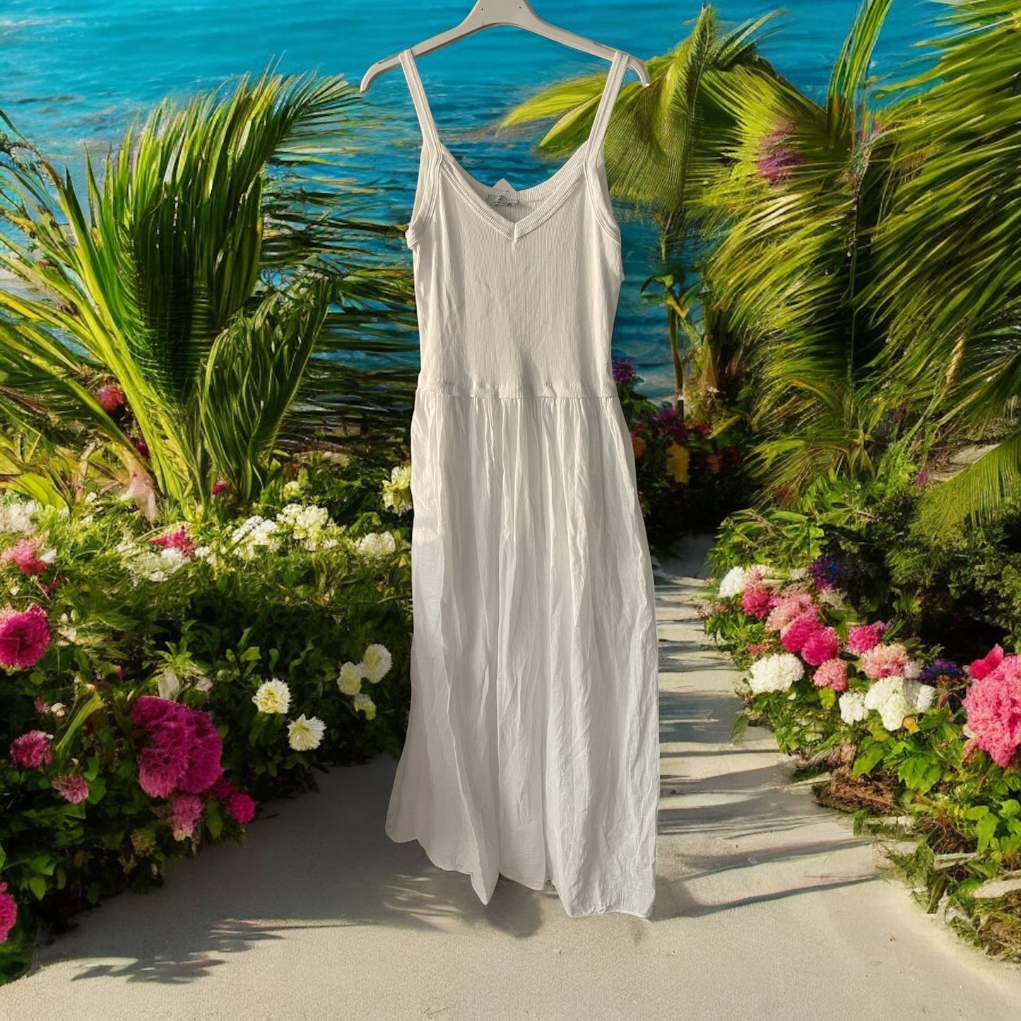 ROBE FLUIDE GAZ DE COTON - L'autre mode