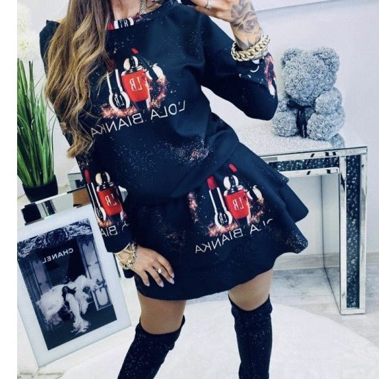 ROBE ROUGE À LÈVRES LOLA - L'autre mode