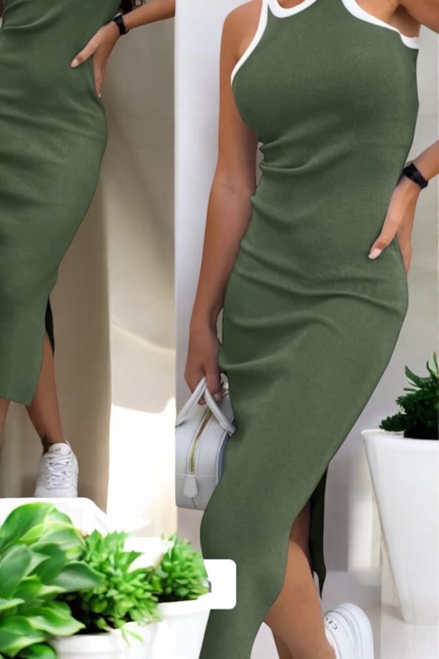 robe sport glam(kaki réservé) - L'autre mode
