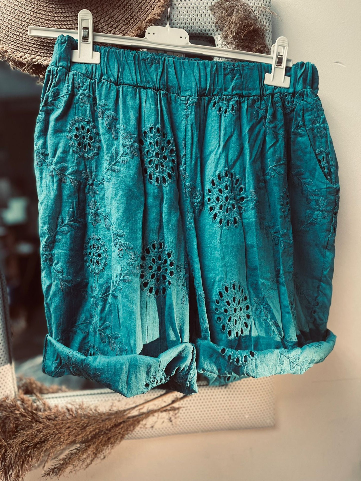 SHORT COTON BRODERIE - L'autre mode