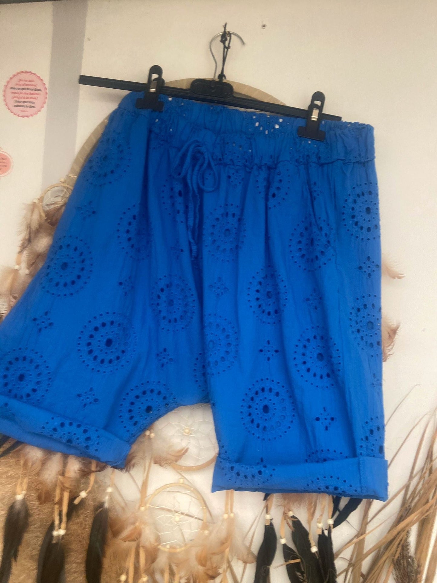 SHORT COTON BRODERIE - L'autre mode