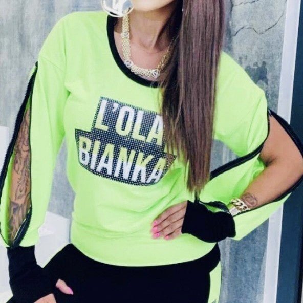 SWEAT FLUO LOLA - L'autre mode
