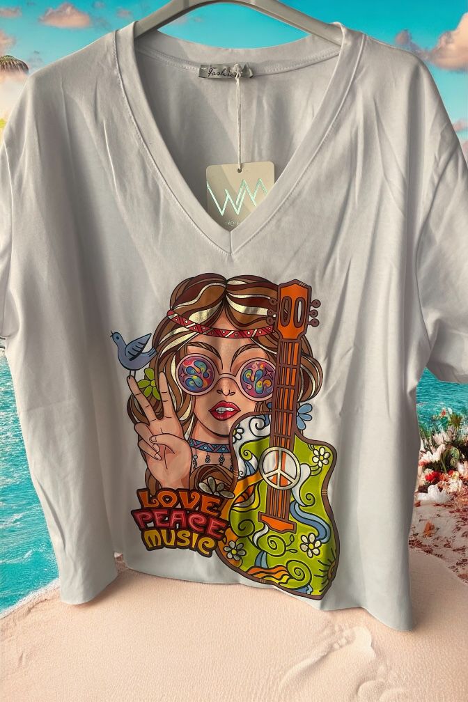 tee shirt court oversize - L'autre mode