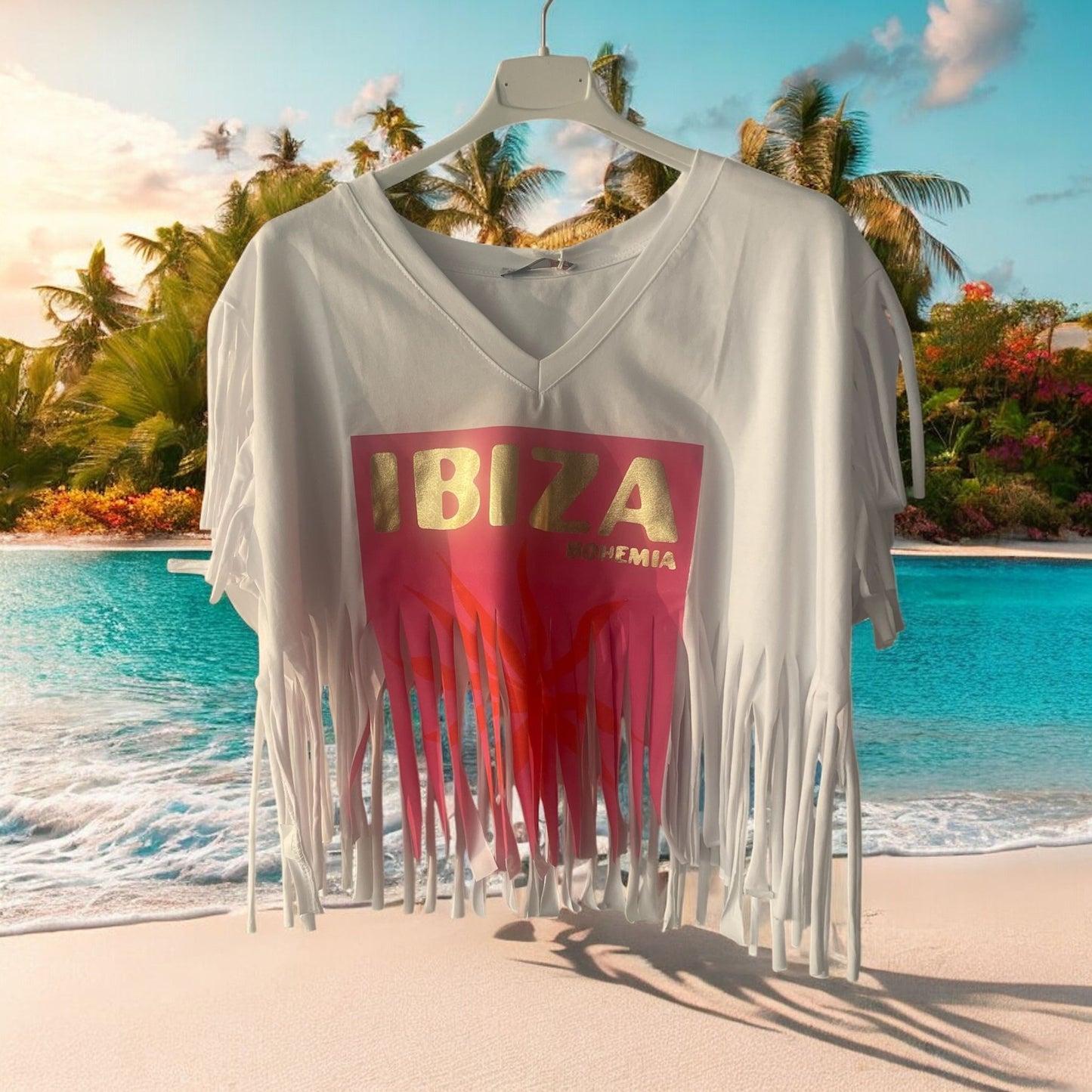 tee shirt frangy - L'autre mode