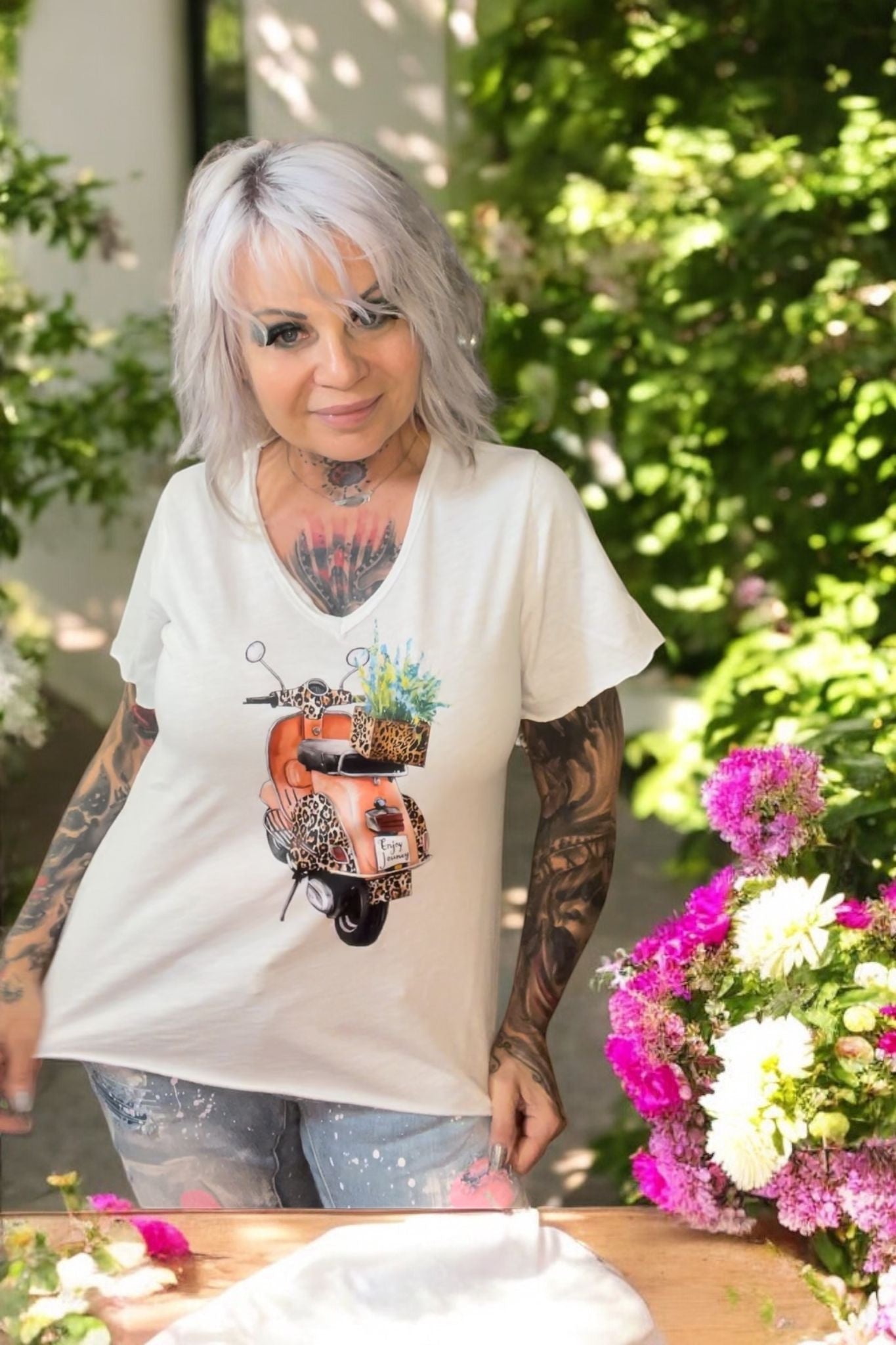 tee shirt multi thèmes - L'autre mode