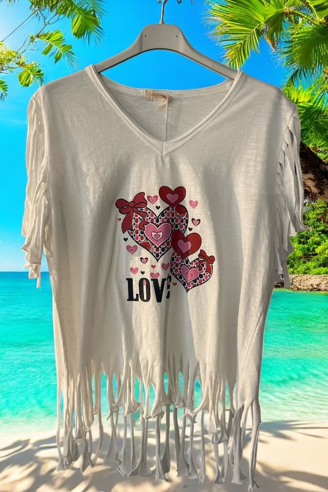tee shirt on the beach - L'autre mode