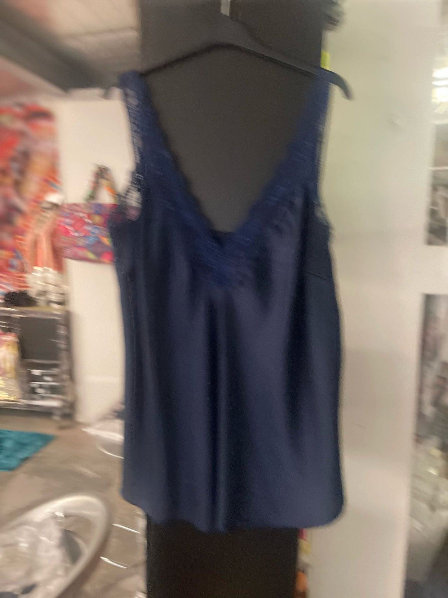 top satiné grande taille(noir réservé) - L'autre mode