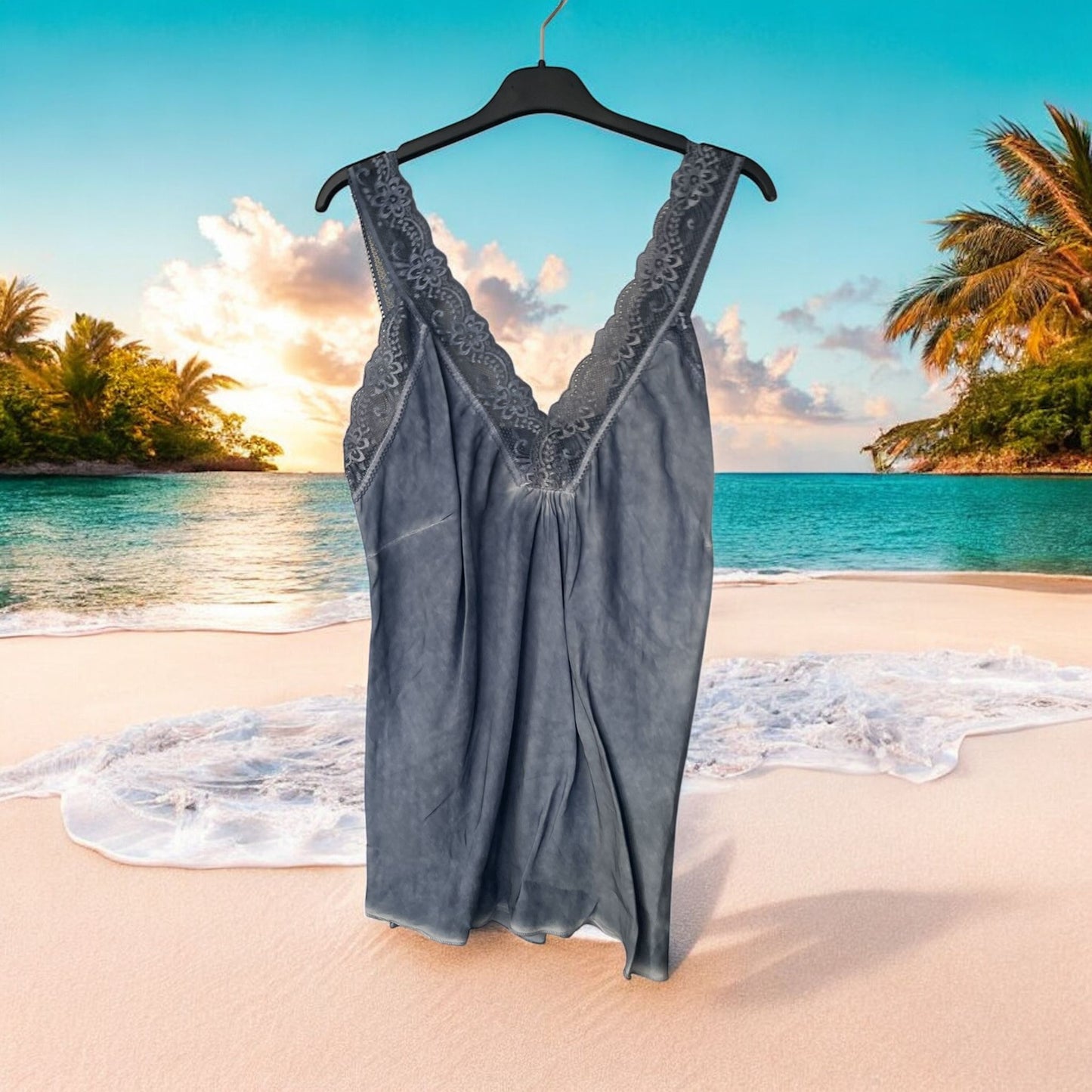 top viscose effet délavé - L'autre mode