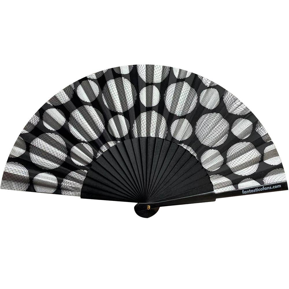 Ventilateur Discoball Silver Metallic Print 23 cm - L'autre mode