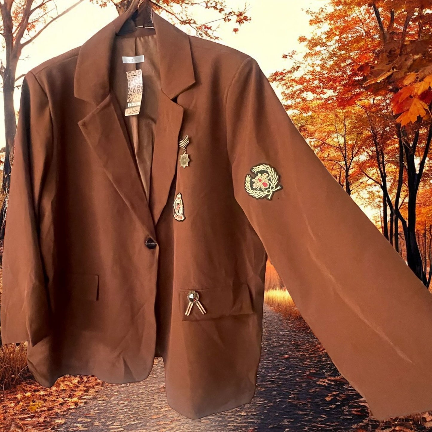 veste blaser collége over - L'autre mode