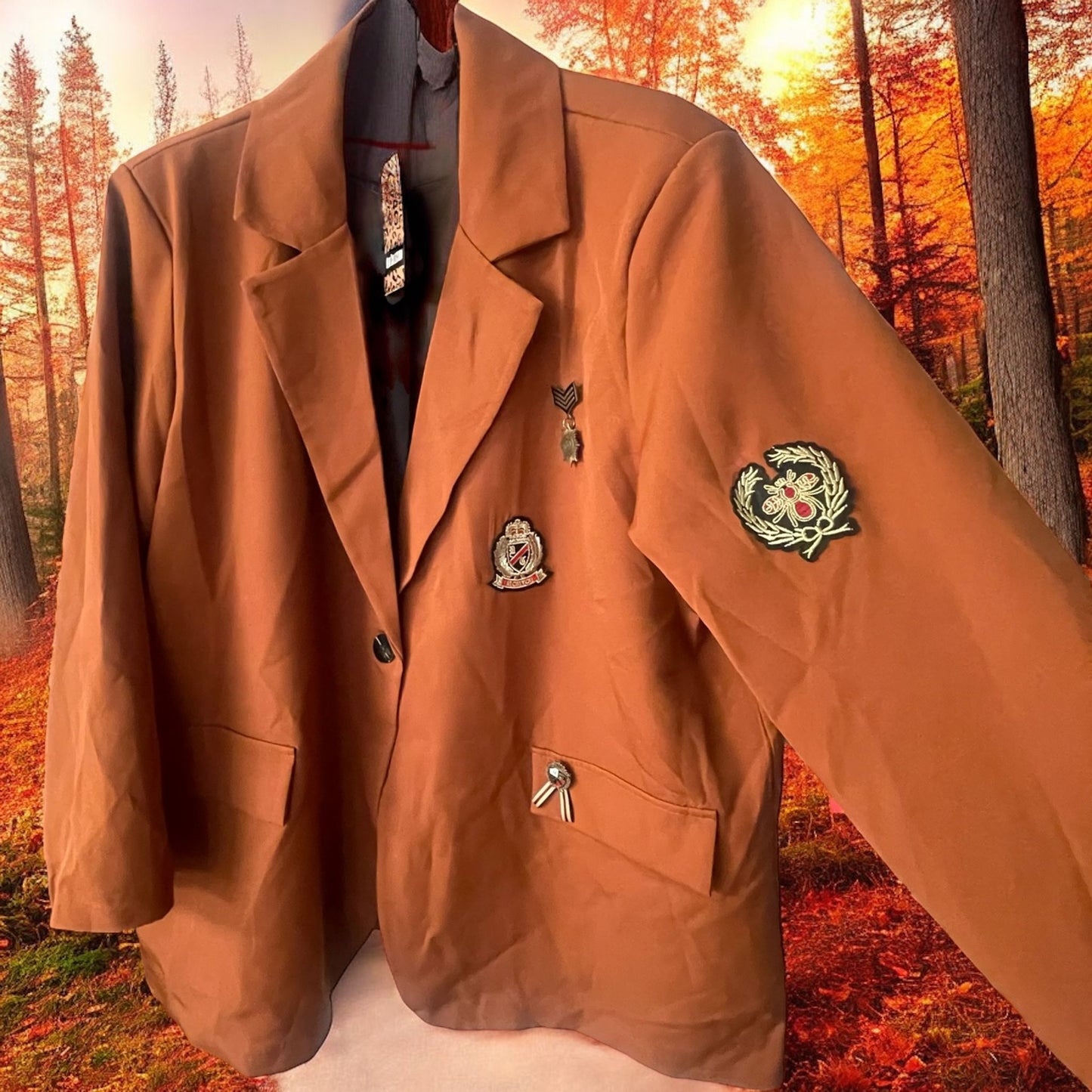 veste blaser collége over - L'autre mode