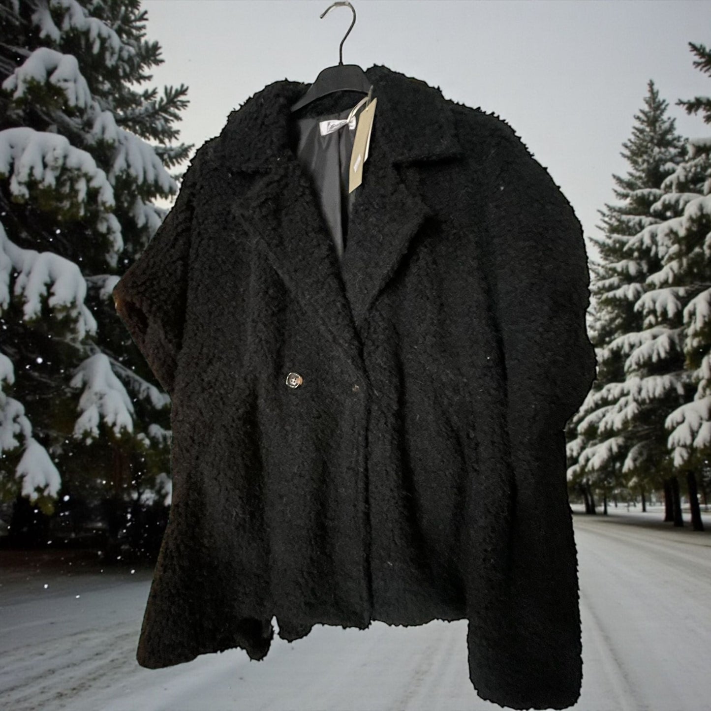 veste bouclette apology - L'autre mode