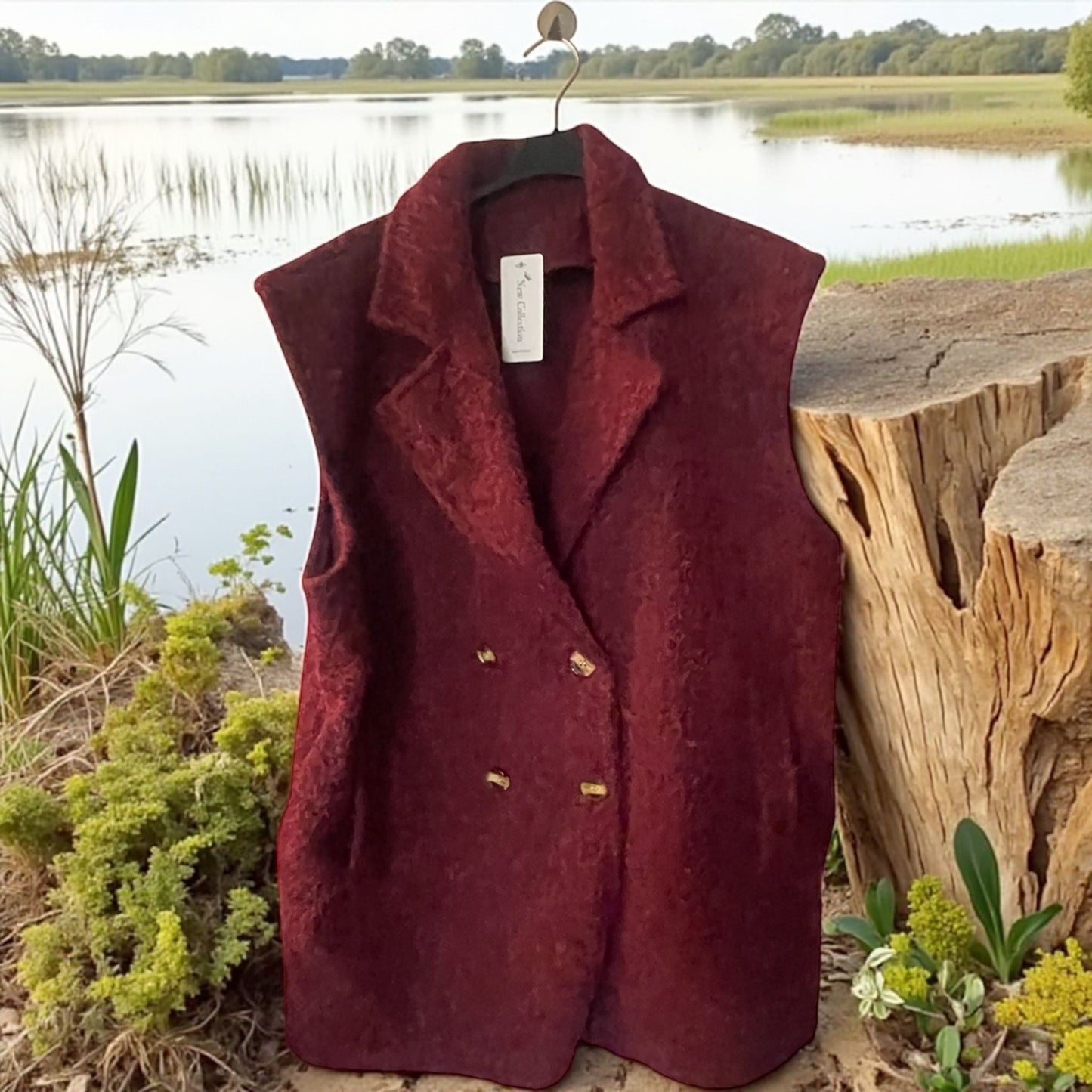 veste chaude sans manche - L'autre mode