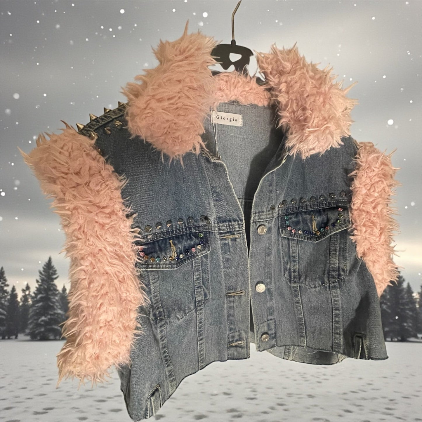 veste duo coton et mailles - L'autre mode