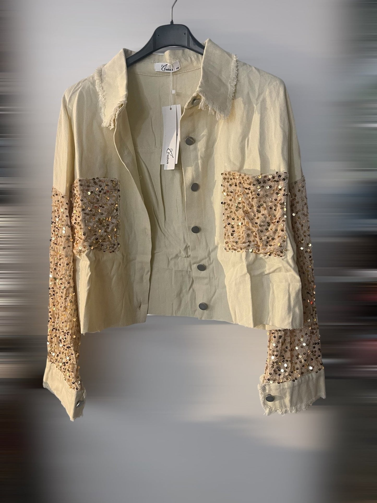 veste jeans and lights - L'autre mode