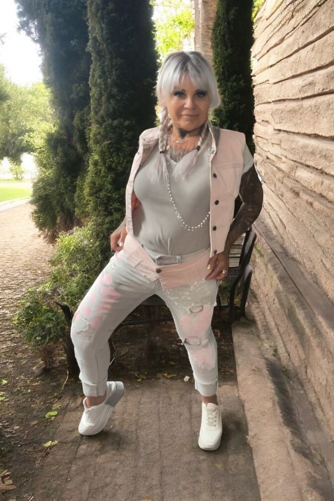 veste jeans sans manche réversible duo - L'autre mode