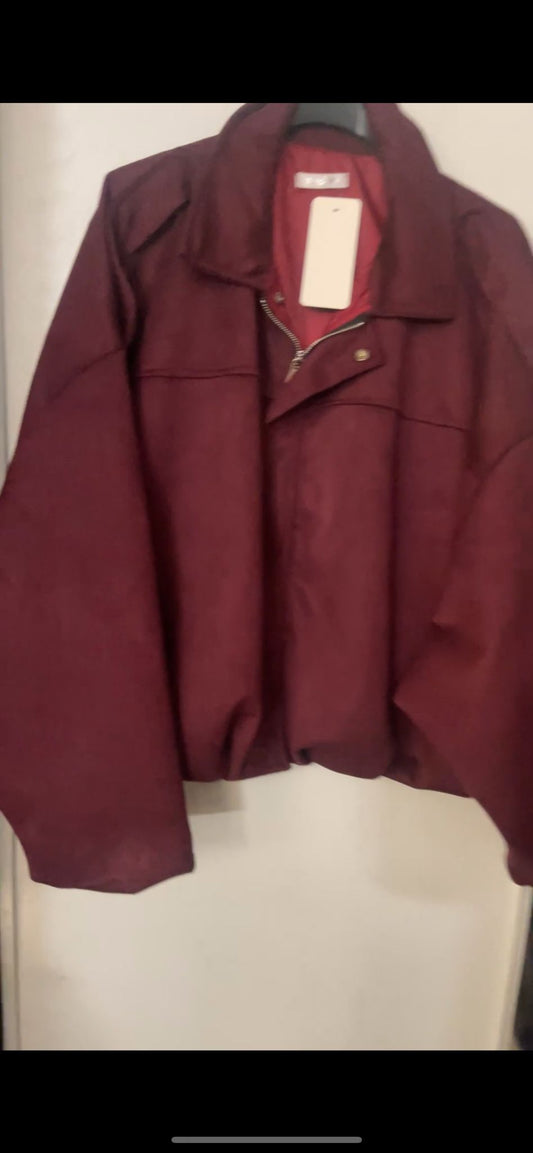 veste oversize suede - L'autre mode