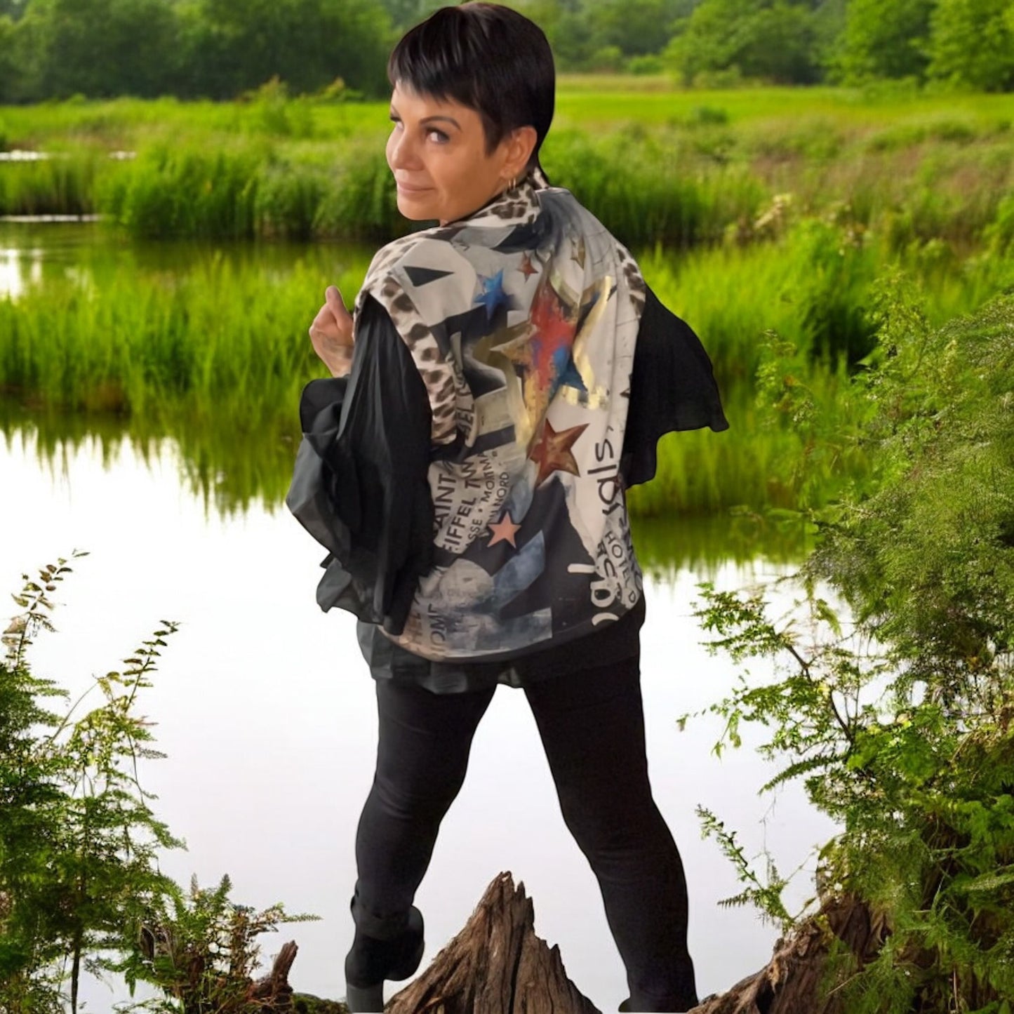 veste sans manche création - L'autre mode