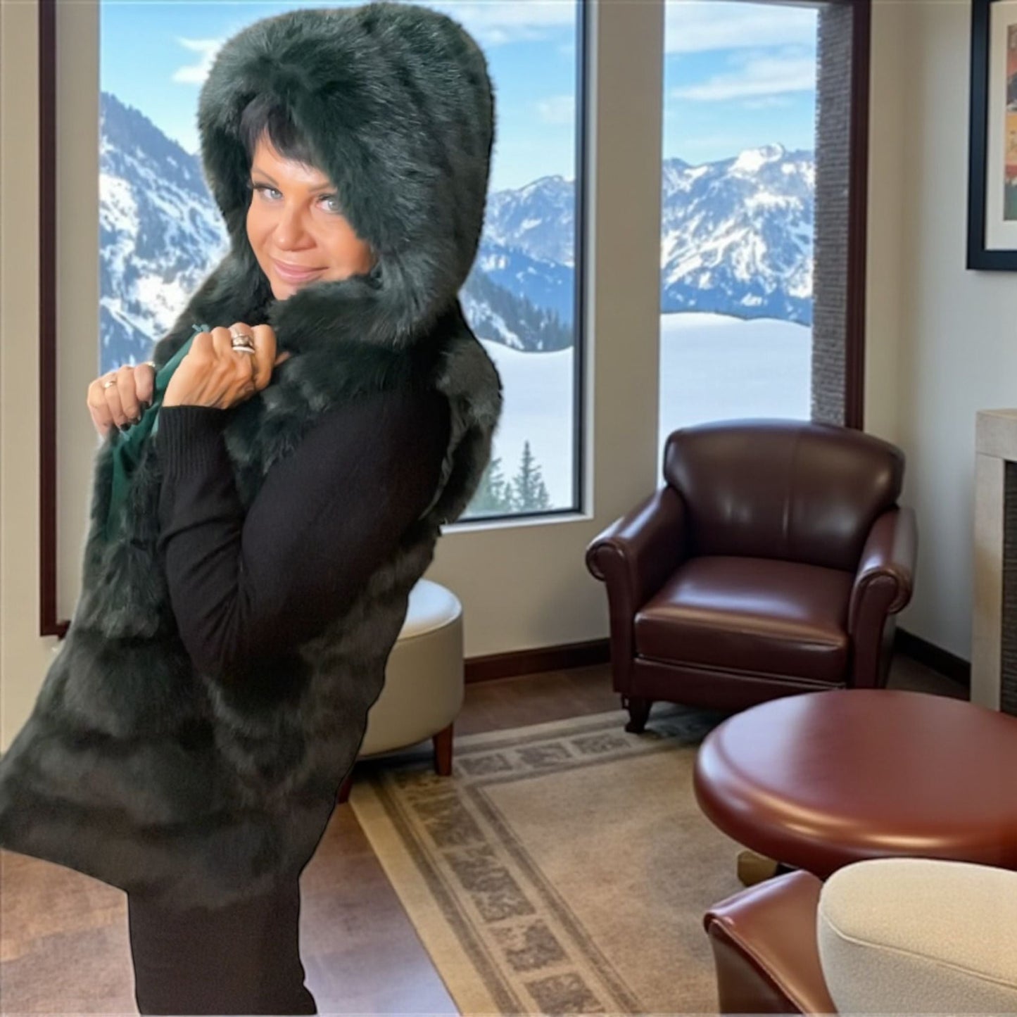 veste sans manche tchoupinette - L'autre mode