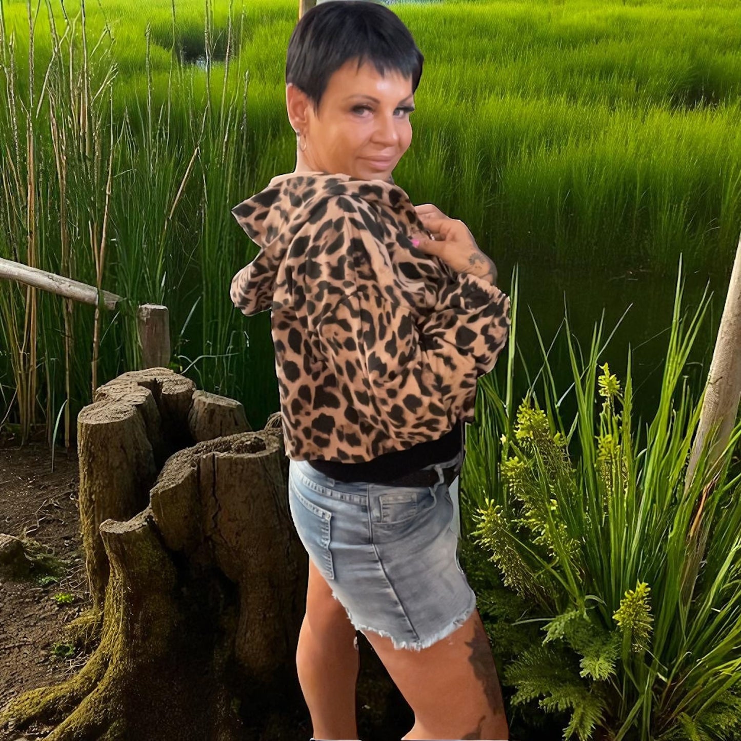 veste sweat leo de toi - L'autre mode