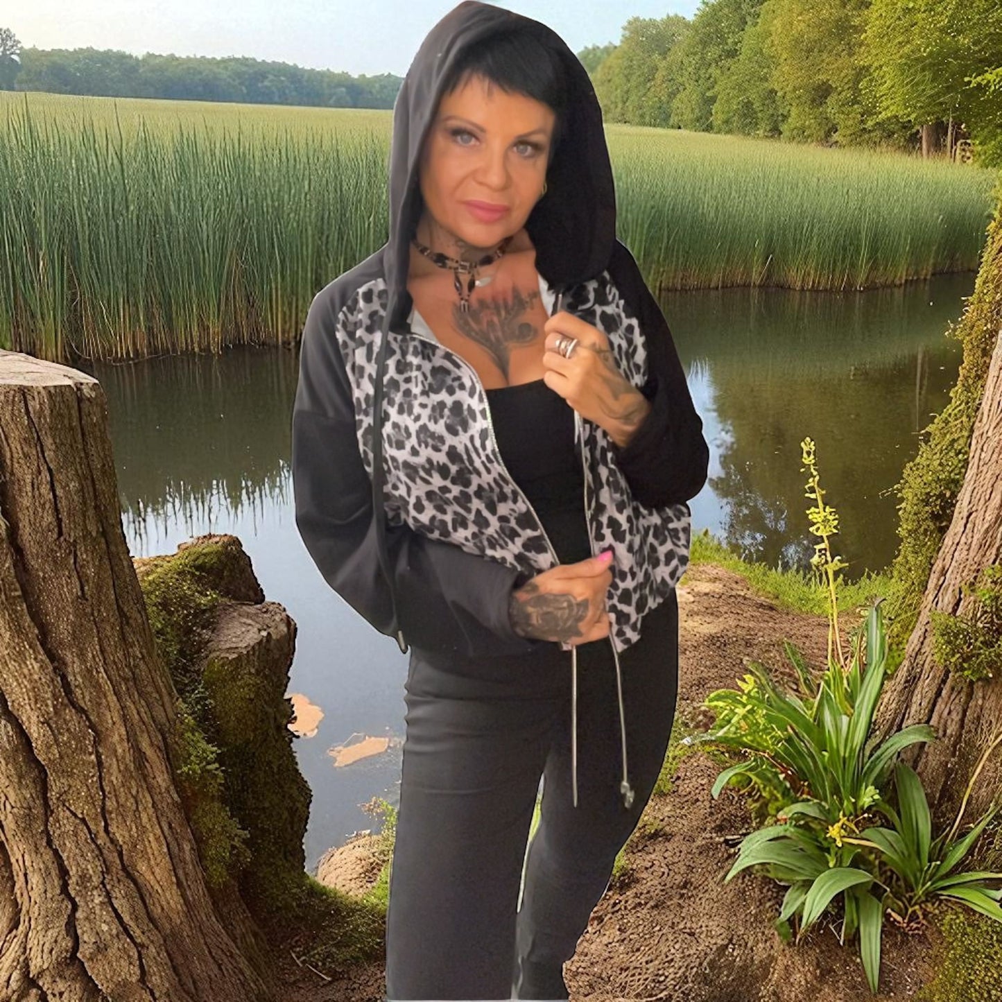 veste sweat leo de toi - L'autre mode