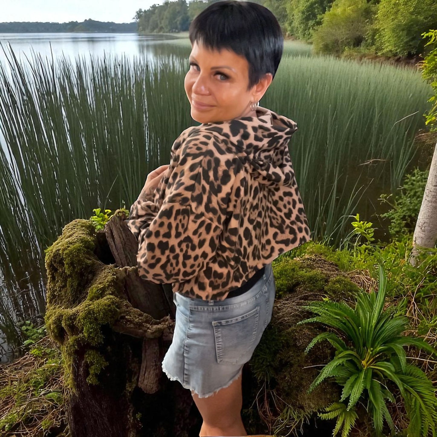 veste sweat leo de toi - L'autre mode