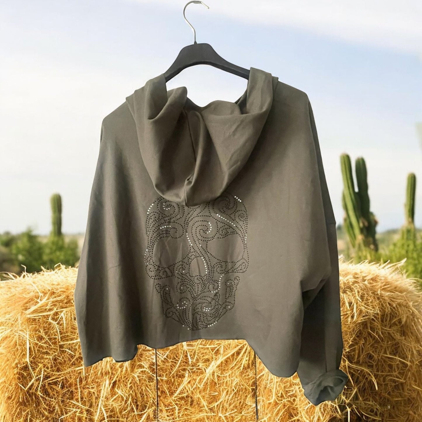 veste sweat skull - L'autre mode