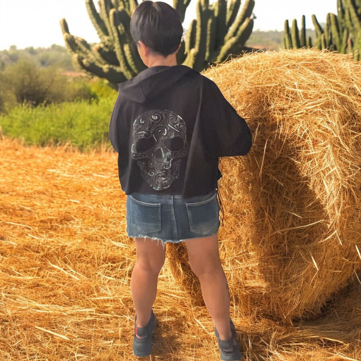 veste sweat skull - L'autre mode