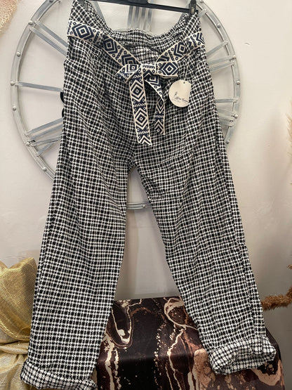 PANTALON SUR LE CARREAU(spéçial grandes tailles)