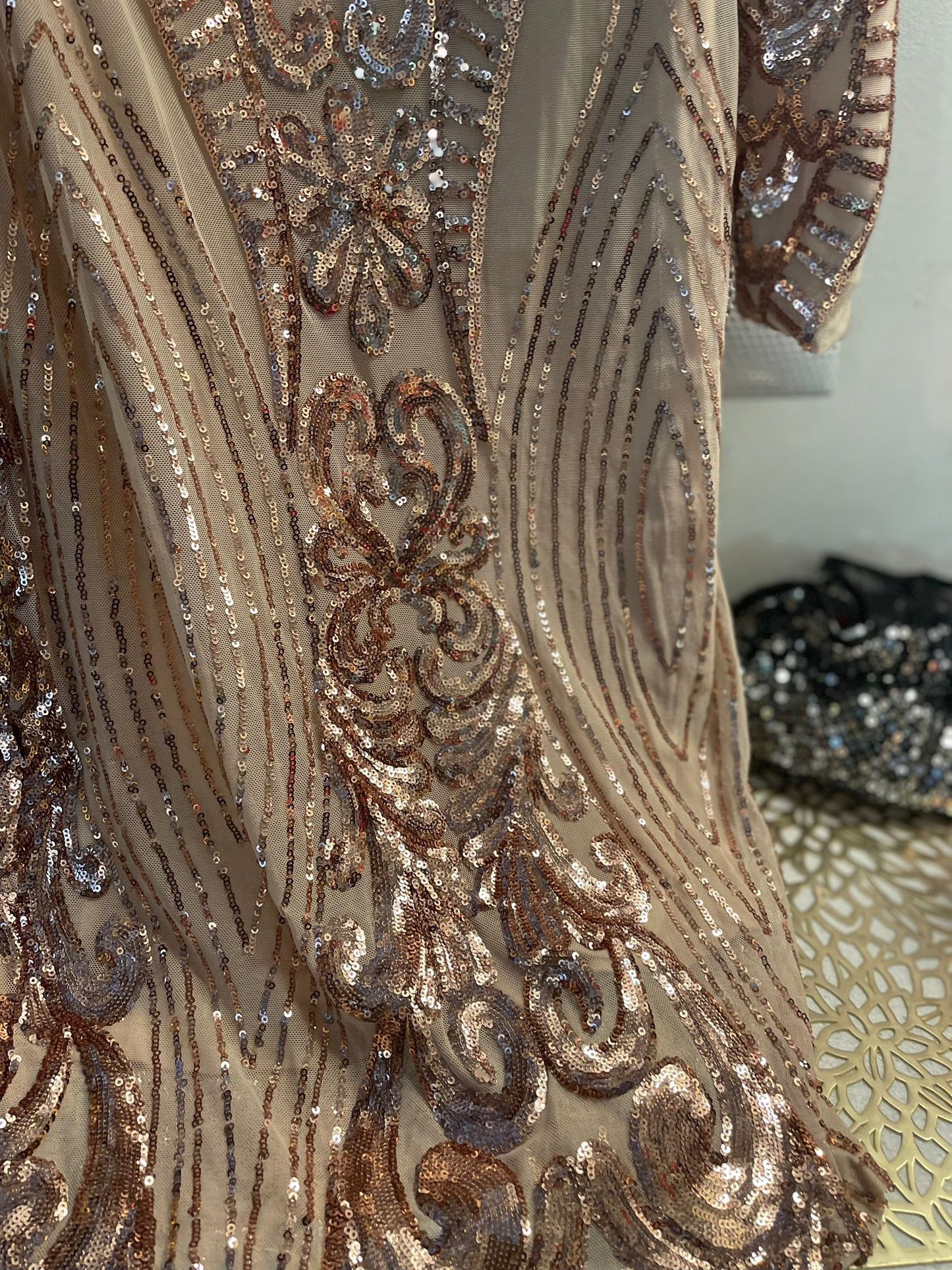 ROBE TULLE ET SEQUINS