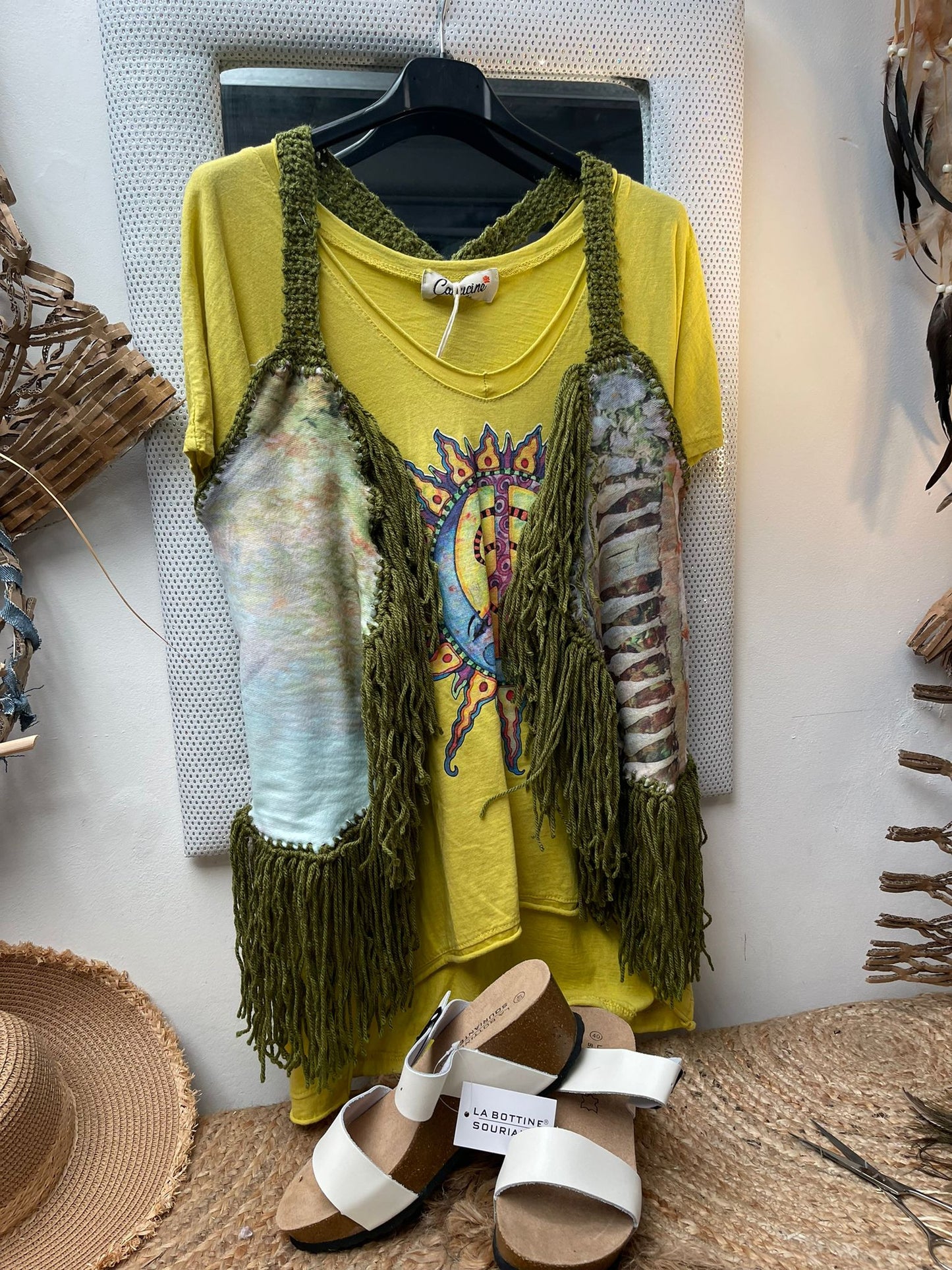 PONCHO et gilet  AMIGO
