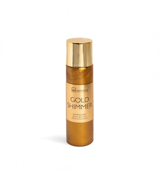 spray brume pailleté ambre d'or