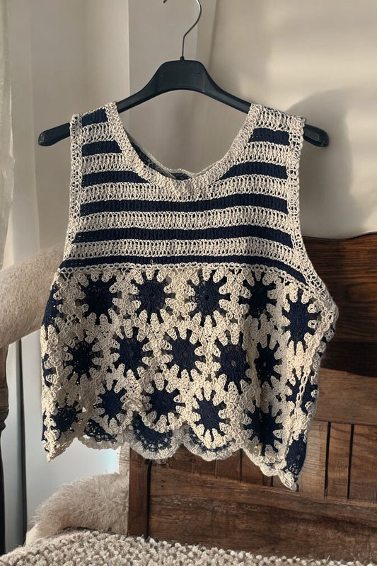 blouse débardeur coton
